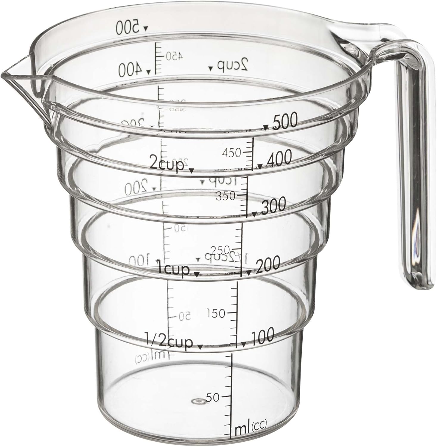 Layers HeatResistant Measuring Cup 2 Cup