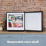 Russell Hobbs Mini Freezer 31 Litre Black Table Top Freestanding view 4