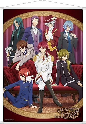 Amazon 明治東亰恋伽 B1タペストリー アニメ 萌えグッズ 通販