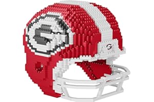 FOCO Unisex NCAA College 3D BRXLZ Puzzle Replica Helmet Set