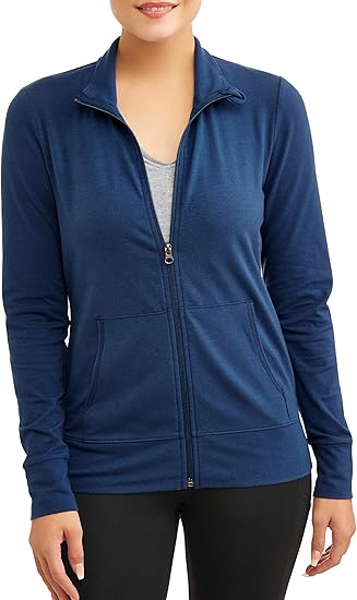 athletic works women's full zip jacket