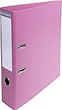 Exacompta A4 Prem'Touch PVC Lever Arch File, 2 Ring, 70 mm Spine, Pink