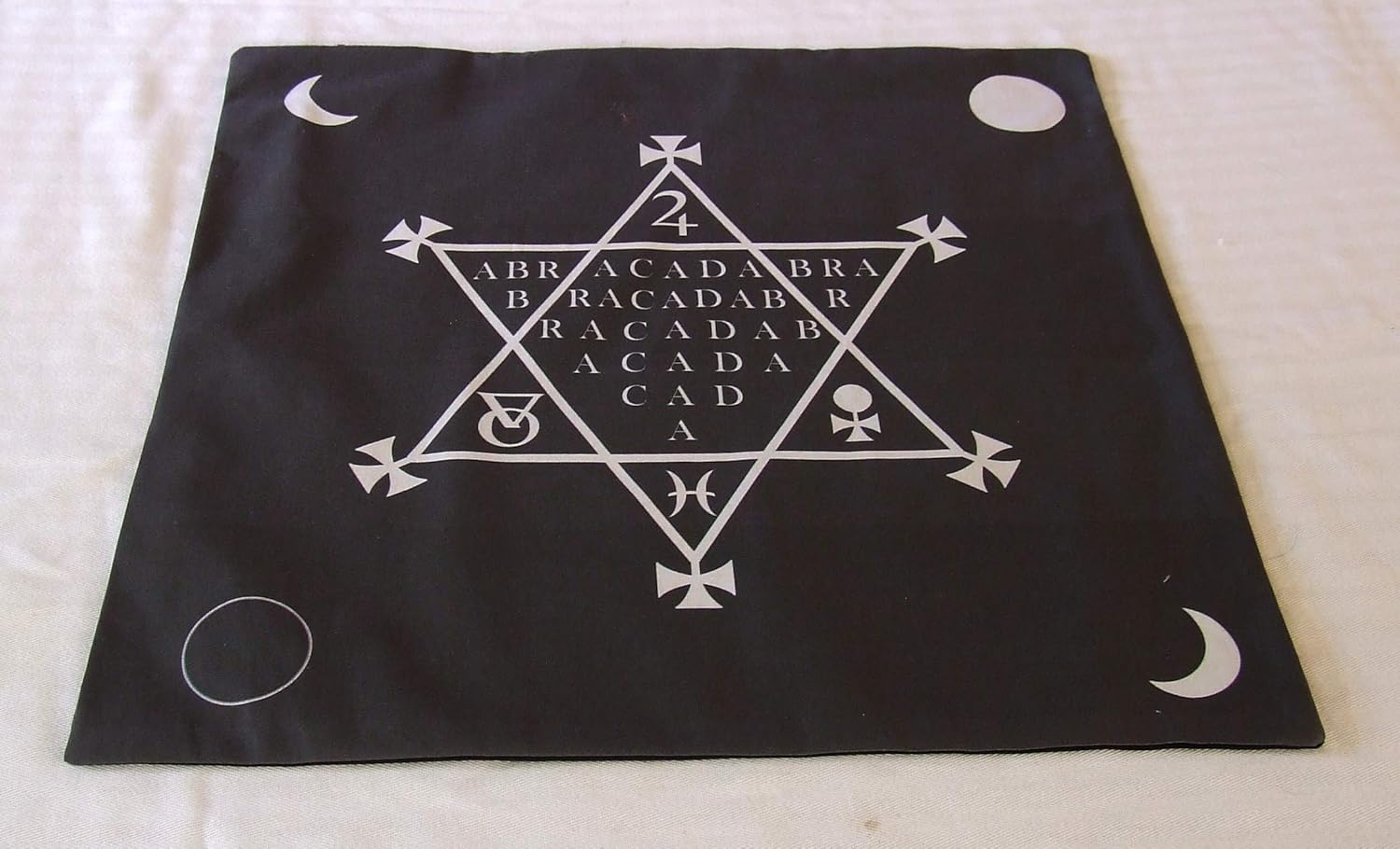 Altar Cloth or Tarot Cloth Abracadabra Pagan or Wiccan