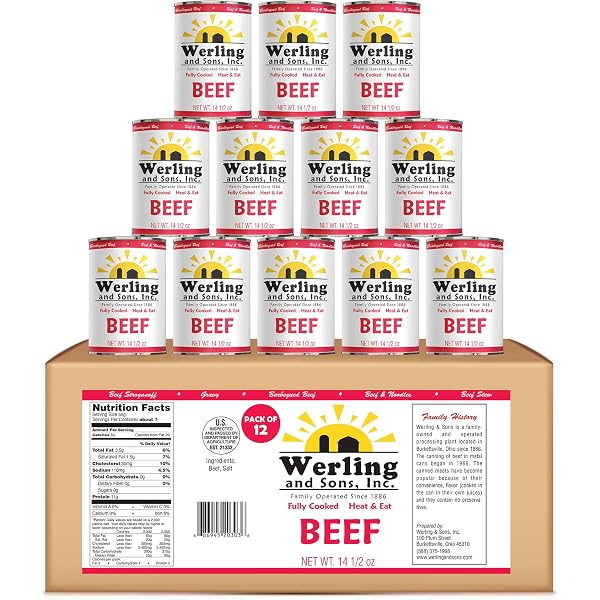 Premum Grabll Canned Beef Chunks At PHG