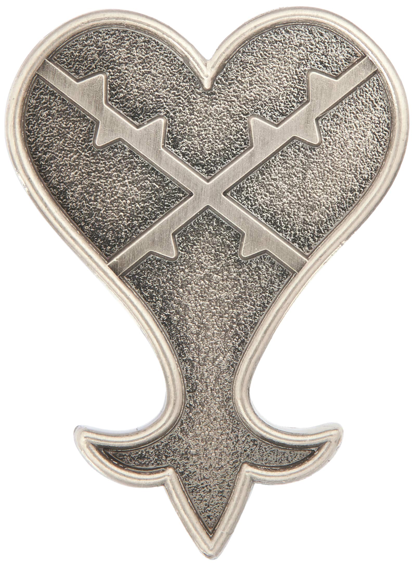 Kingdom Hearts Heartless Pin silver-coloured