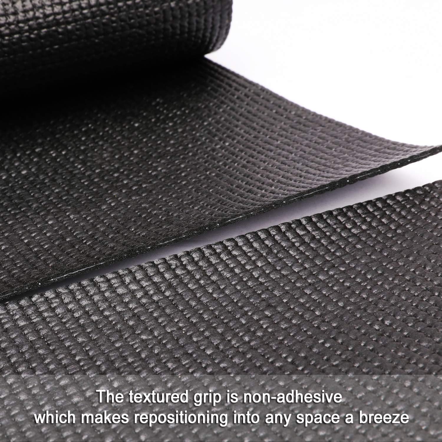 CASOMAN Professional Tool Box Liner and Drawer Liner,Easy Cut Non-Slip Foam Rubber Toolbox Drawer Liner Mat - Adjustable Thick Cabinet Liners,Black,16 inch (Wide) x 16 feet (Long): Home Improvement