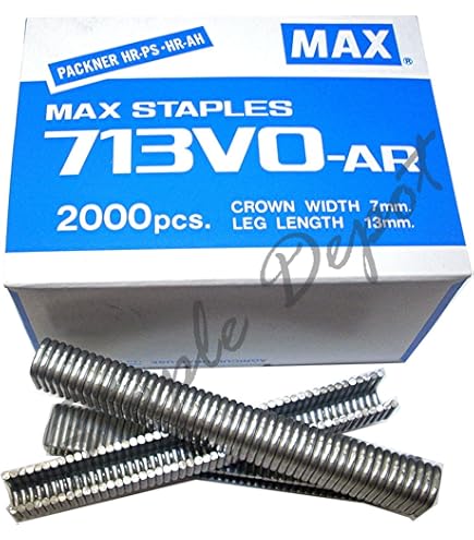 Amazon.com : 711VO-AR Max Aluminum Staples for Packner