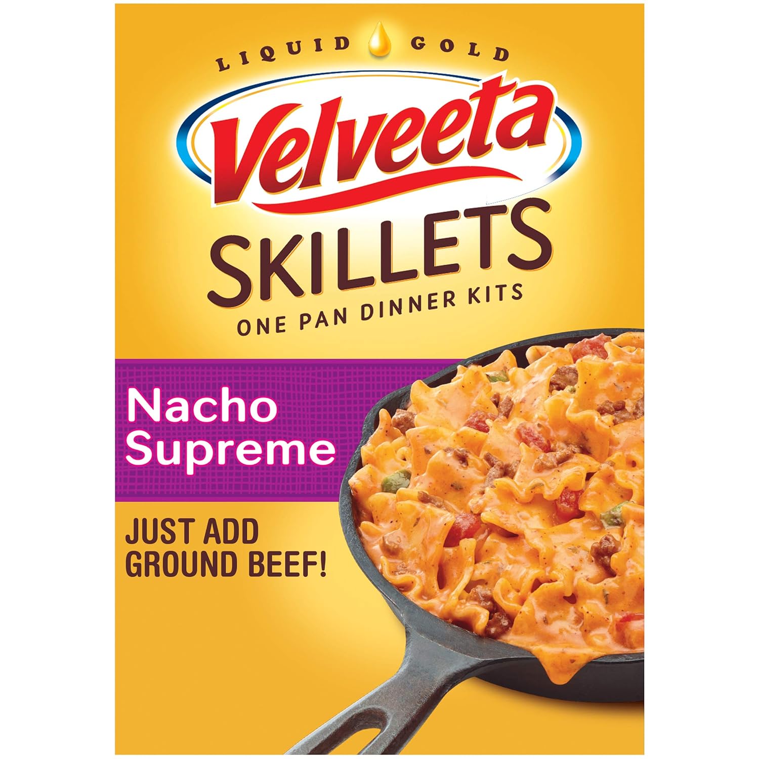 Hamburger helper cheesy nacho