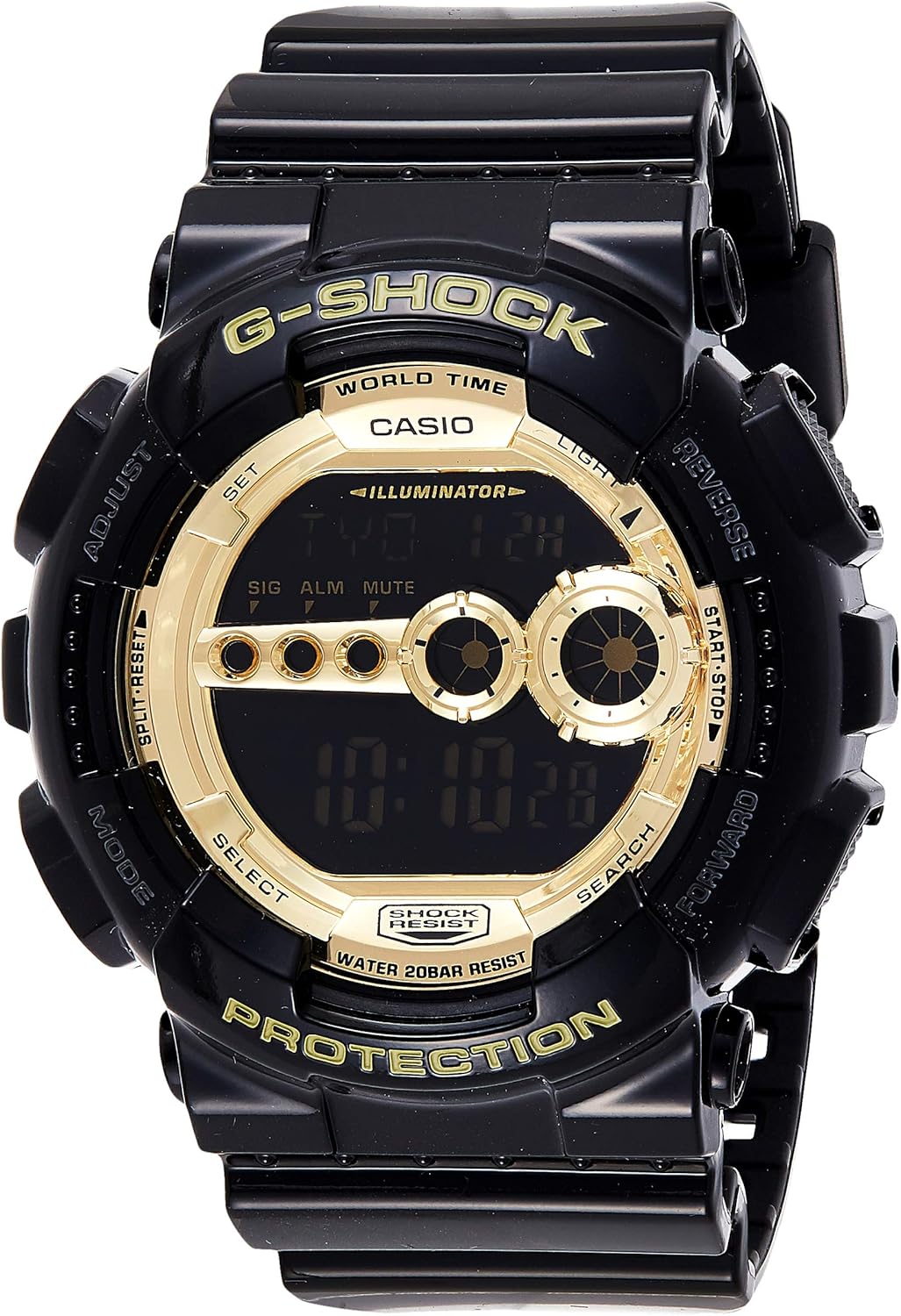 Casio Reloj de Pulsera GD-100GB-1ER: Amazon.es: Relojes