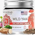 Four Elements 4E Wild Yam Balancing Cream, 2 OZ - 1st Place Winner at the 2023 International Herb Symposium for Creams and Salves! Proudly Farmed, Crafted and Packaged in WI, USA.