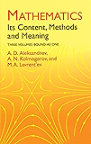 Mathematics: Its Content, Methods and Meaning (Dover Books on Mathematics)