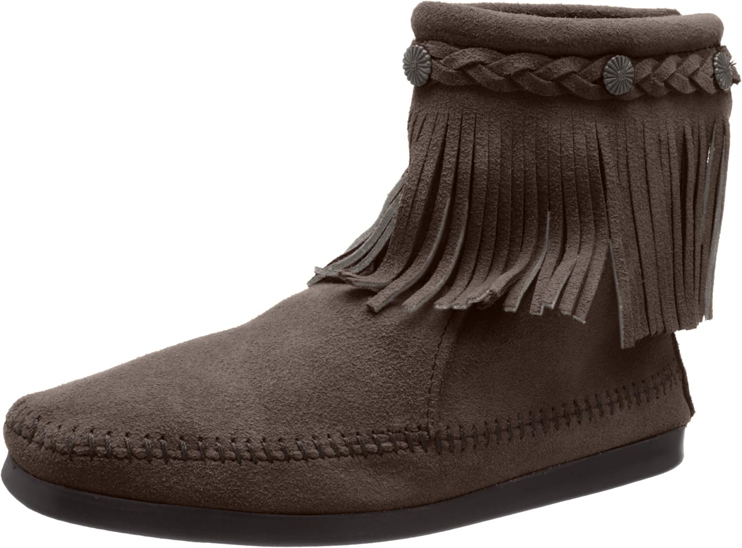 Minnetonka Women's High Top Back Zip Boots