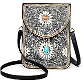 CTTOVIS Small Crossbody Bags for Women Designer Gypsy Cell Phone Bag Boho Shoulder Wallet Purse
