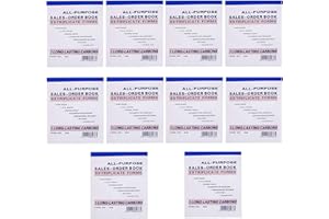 Sales Order Book 33 Triplicate Forms Carbonless 3 Copy's - Wholesale Lot of 10 by Online Best Service