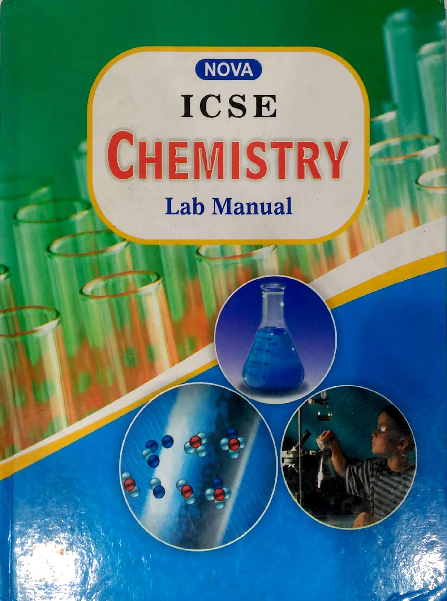 NOVA ICSE CHEMISTRY LAB MANUAL 9 Hardcover – 2016