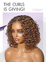 LUVME HAIR 5X5 Deep Curly 10 Inch 100% Human Hair