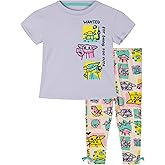 STAR WARS The Mandalorian Grogu T-Shirt and Leggings Outfit Set Infant to Big Kid Sizes (12 Months - 14-16)
