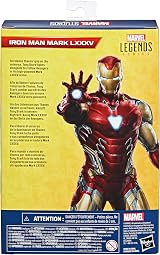 Marvel Legends Iron Man Mark LXXXV Avengers Endgame 6in Figure Red Hasbro Brand view 11