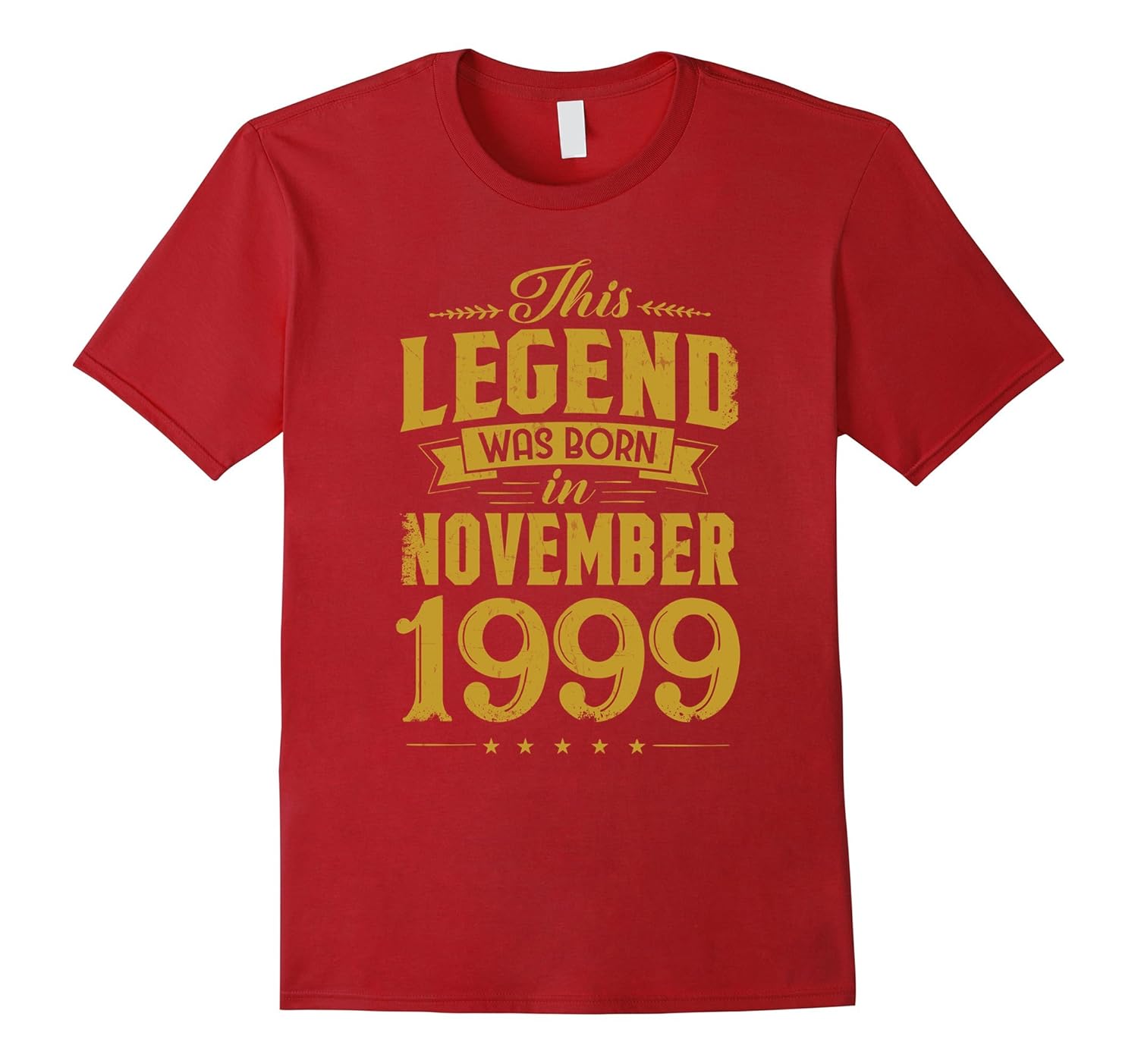 This Legend Was Born In November 1999 T-Shirt 18 Year Old-Rose