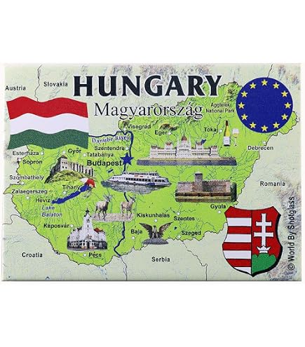 Slovakia EU Series Souvenir Koelkastmagneet 2.5 X 3.5 Inch - Uniek Collector Item