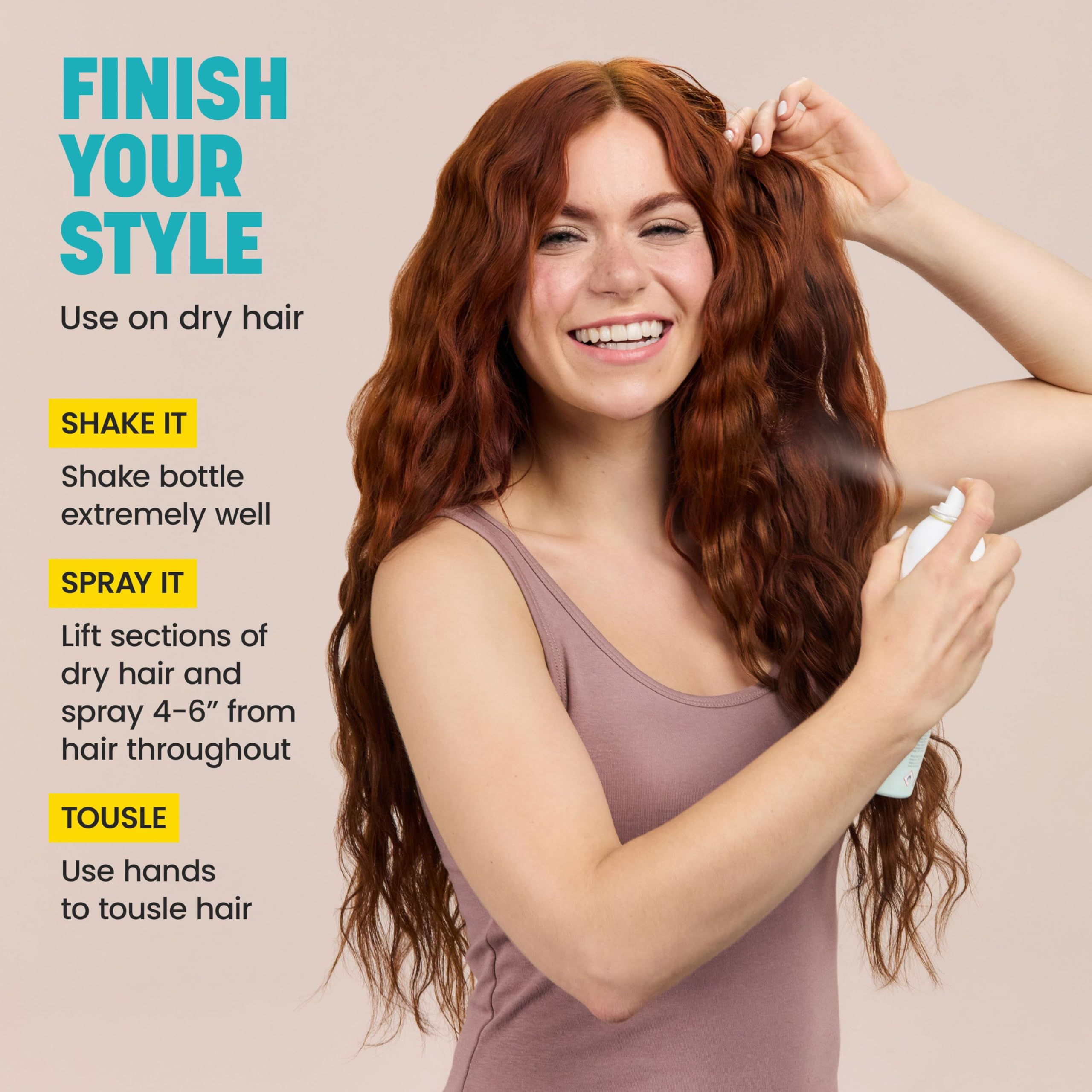 Drybar Triple Sec 3-in-1 Finishing Spray | Adds Texture, Amplifies and Refreshes Hair for Fuller Styles & Absorbs Light Oils, All Hair Types