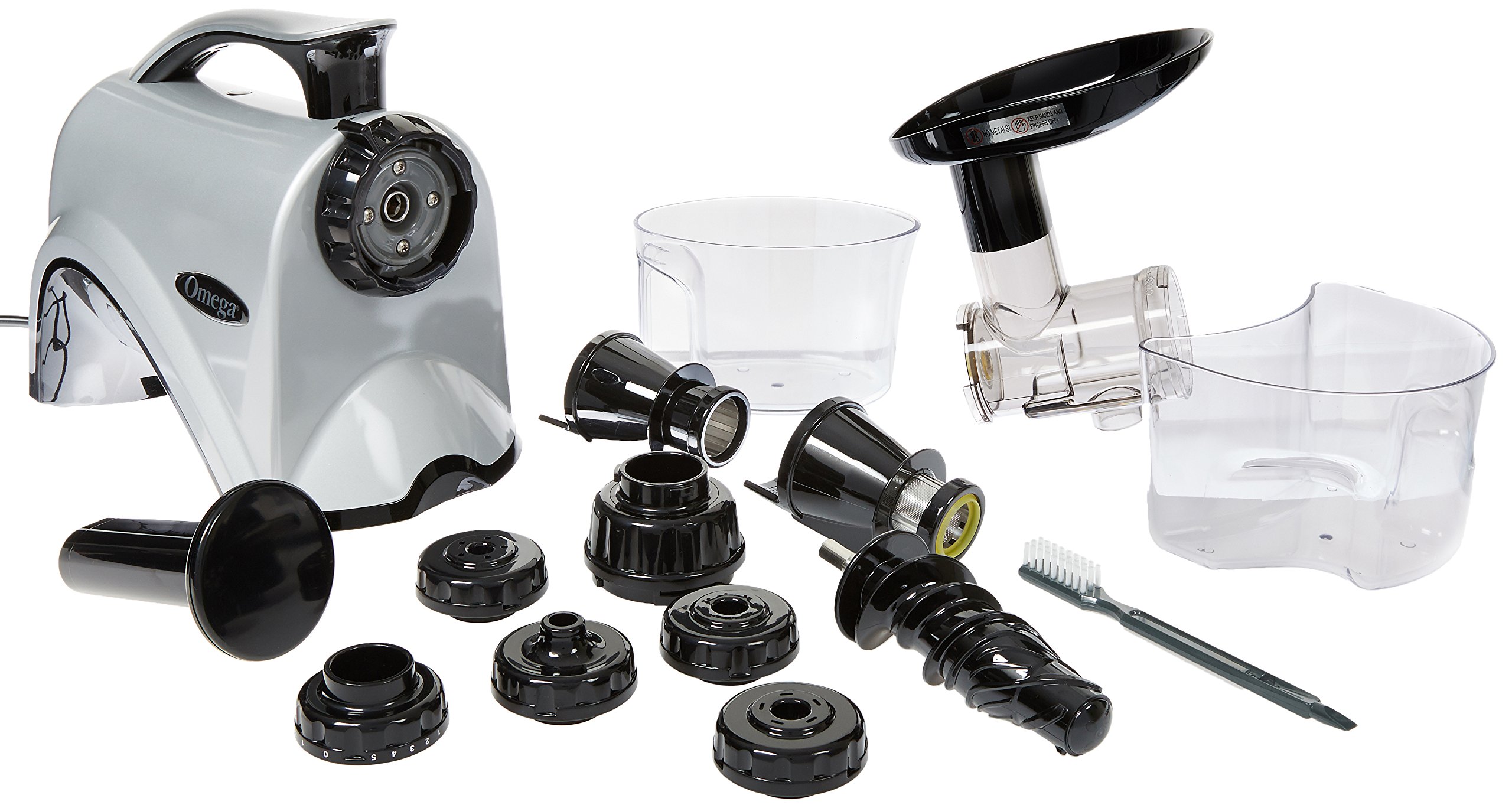 Omega NC800HDS Cold Press Juicer Machine, Vegetable and Fruit Juice Extractor and Nutrition System, Dual-Stage Slow… - Image 5