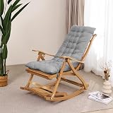 DKIEI 2/3 Seater Garden Bench Cushion 110x40cm Grey Non-Slip 8cm Thick view 7