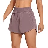 CRZ YOGA Women's Mid Waisted Workout 