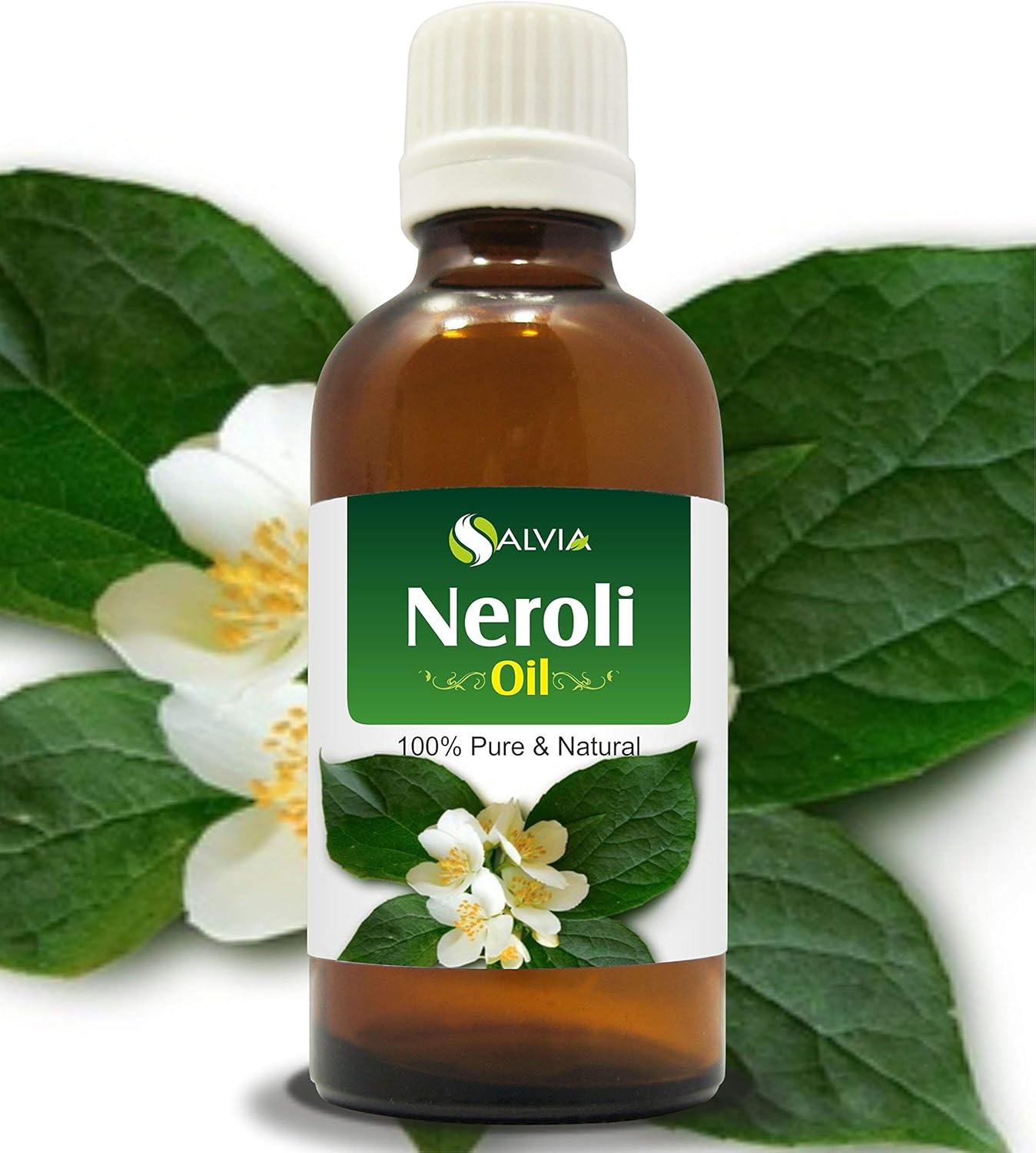 Neroli Essential Oil 100% Pure & Natural - Undiluted Uncut Cold Pressed Aromatherapy Premium Oil - Therapeutic Grade - 50 ML