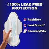 Always Maxi Overnight Extra Heavy Flow with Wings Unscented Pads 27 view 2
