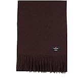 Alashan Cashmere Ultra-Fine Merino Wool and Cashmere Blend Woven Scarf -Luxe fabric-Lightweight- 72" x 12"
