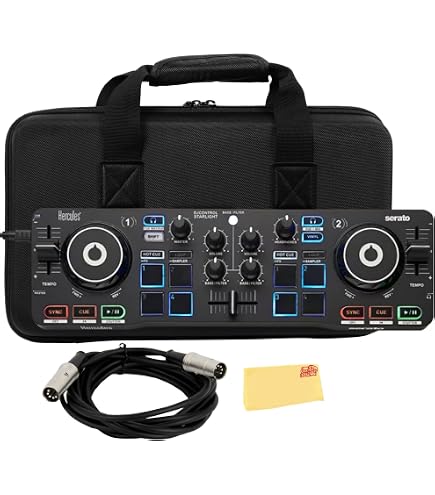 Amazon.com: Hercules DJControl Starlight Portable 2-Channel DJ