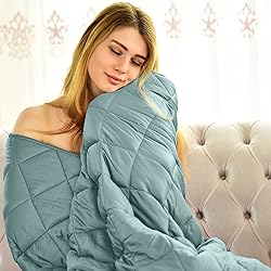 WONAP Weighted Blanket King Size - 100% Bamboo