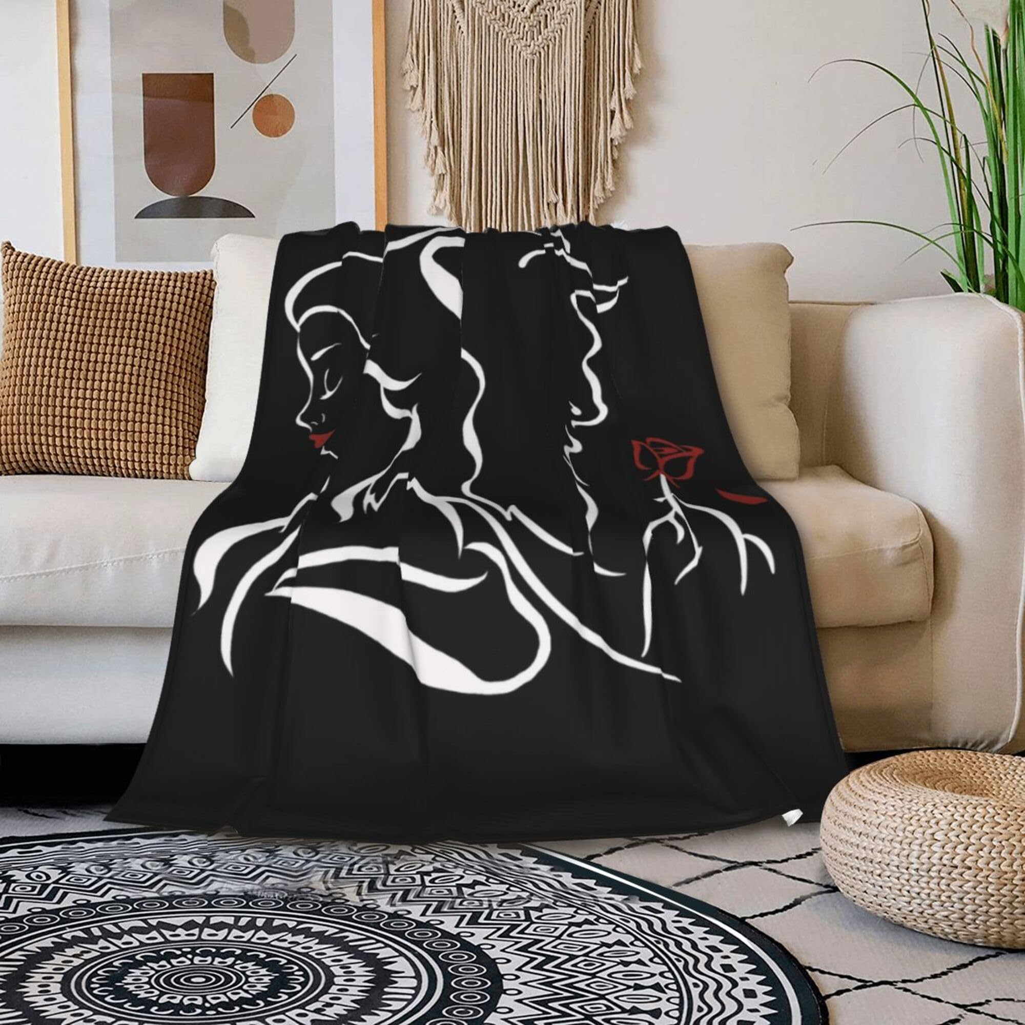 Generic Beauty Within The Beast Throw Blanket 50 x