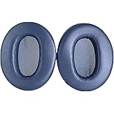 Replacement Earpads Compatible with Sony WH-XB910N Headphones, Leather Memory Foam Ear Cushions, XB910N Ear Pad Cover Repair Parts, Noise Isolation Soft Earmuffs for Wireless Headset (Dark Blue)