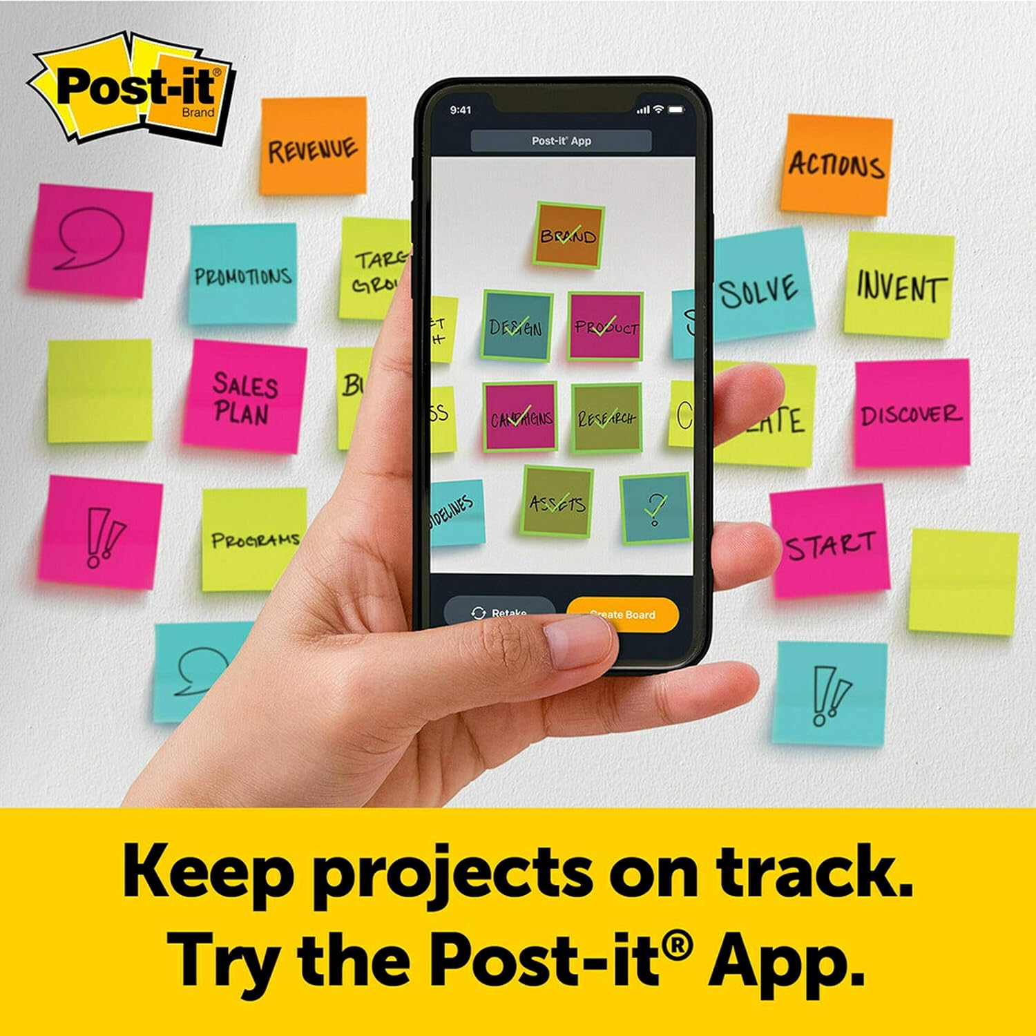 Post-it Super Sticky Easel Pad, 25 x 30 Inches, 30 Sheets/Pad, 4 Pads, Large White Premium Self Stick Flip Chart Paper, Super Sticking Power (559-4) : Post It Flip Charts : Office Products