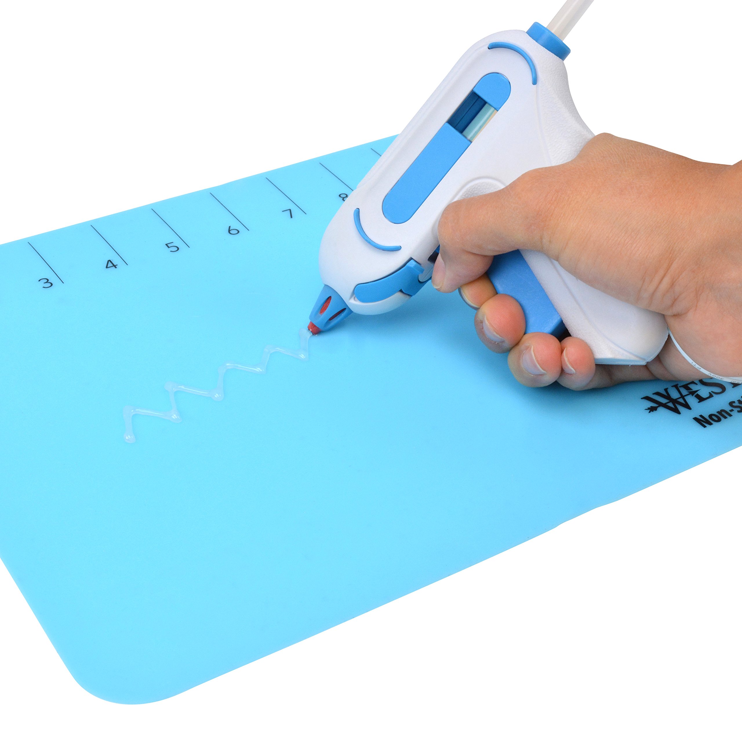 Westcott ?16814 Projectmate Non-Stick Silicone Mat for Crafts, Glue Guns, Size 9 x 12 In