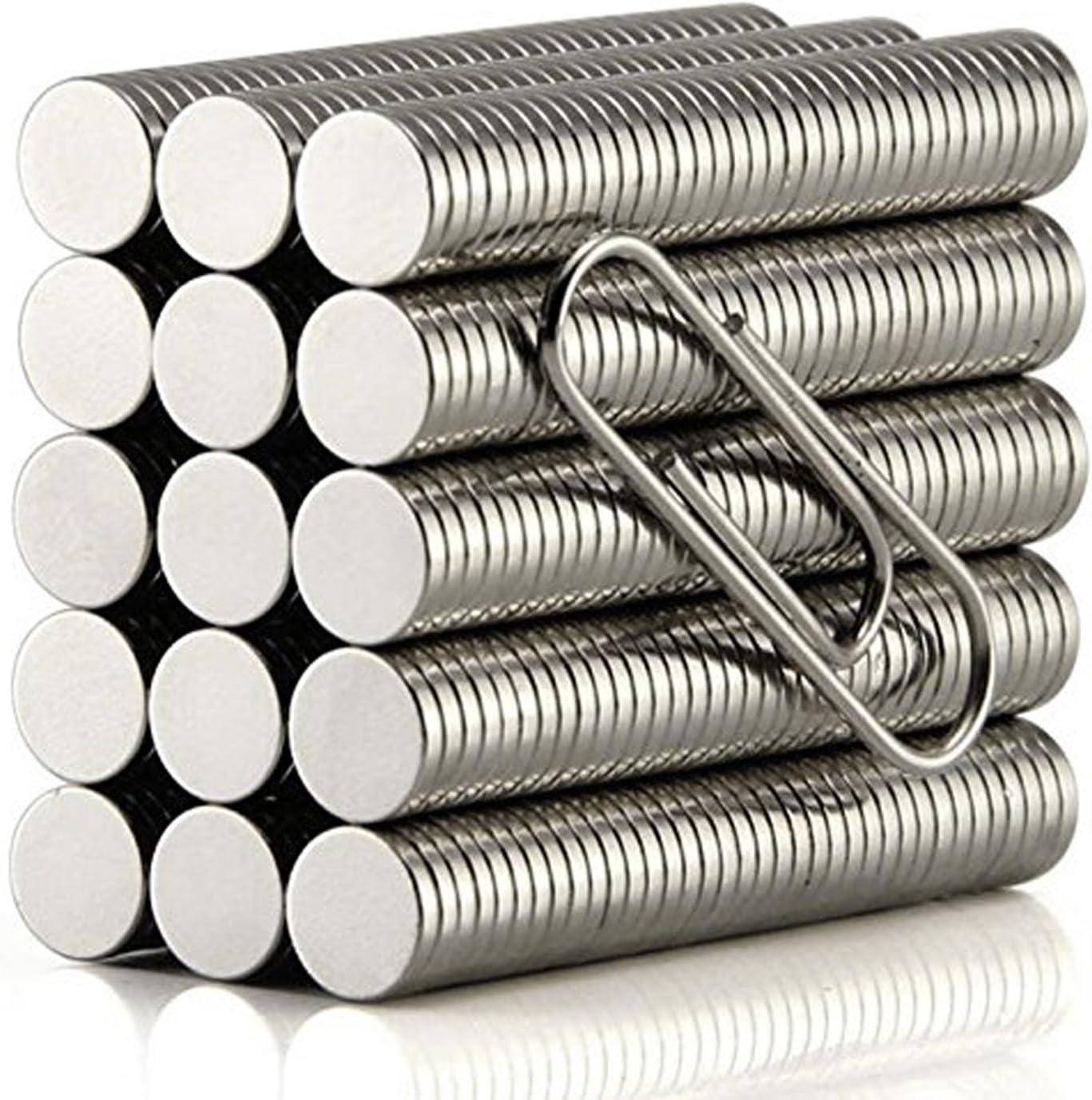 7x1mm 100pcs Round Magnets for Refrigertor Magnets, Office Magnets,Art&Craft Magnets,Whiteboard Magnets,Map Magnets,Durable Mini Magnets for Multi-Use
