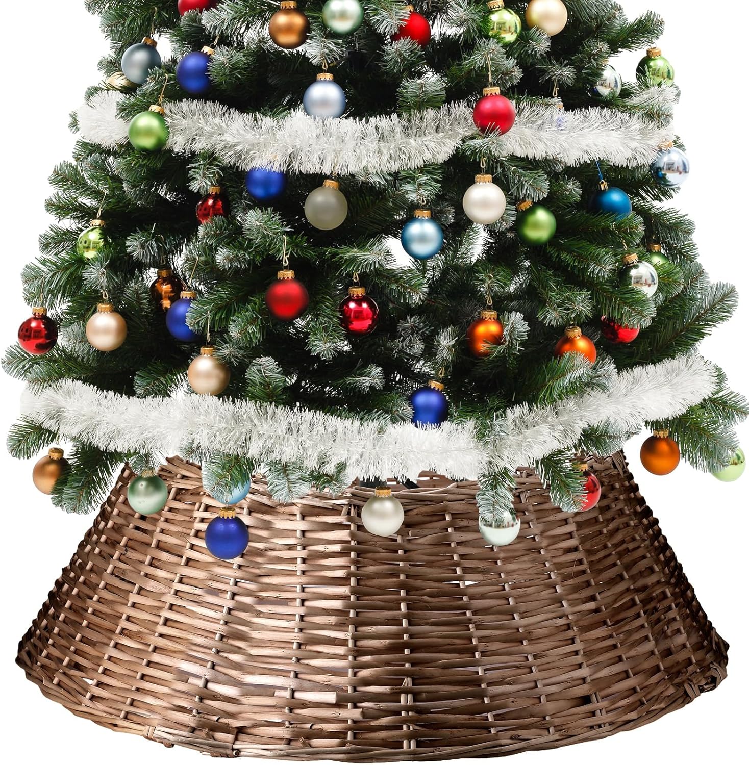 Tree Stands - Jenaai Rattan Christmas Tree Collar 30