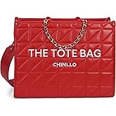 Chinllo Tote Bag for Women Top Handle Satchel Purse and Handbags with Shoulder Strap