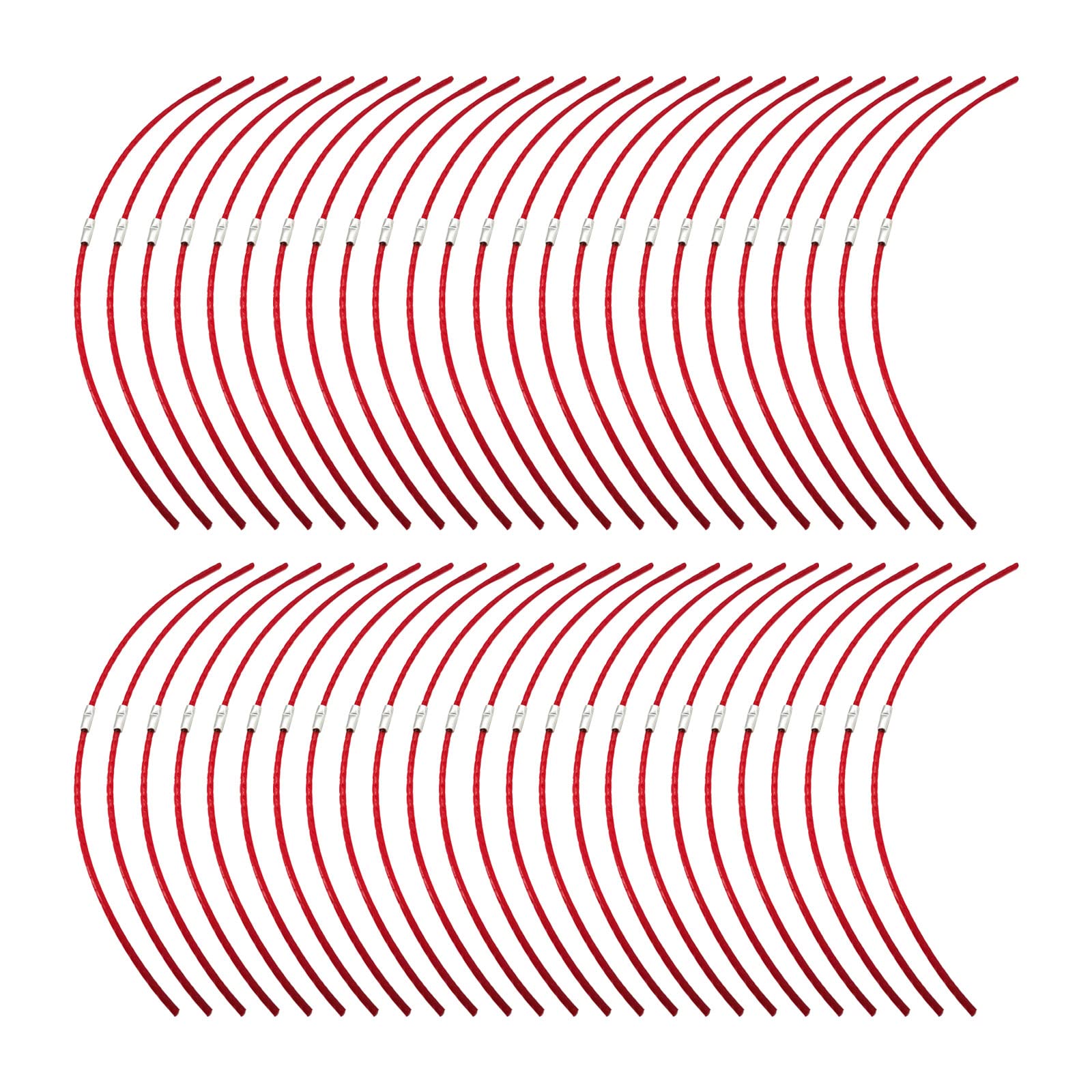 F016800181 Trimmer Lines, 3.5mm x 31cm Weed Wacker Strings, Round Strimmer Line Wire Strimmer Cord for ART 26 Combitrim Grass Trimmer (50 pieces)