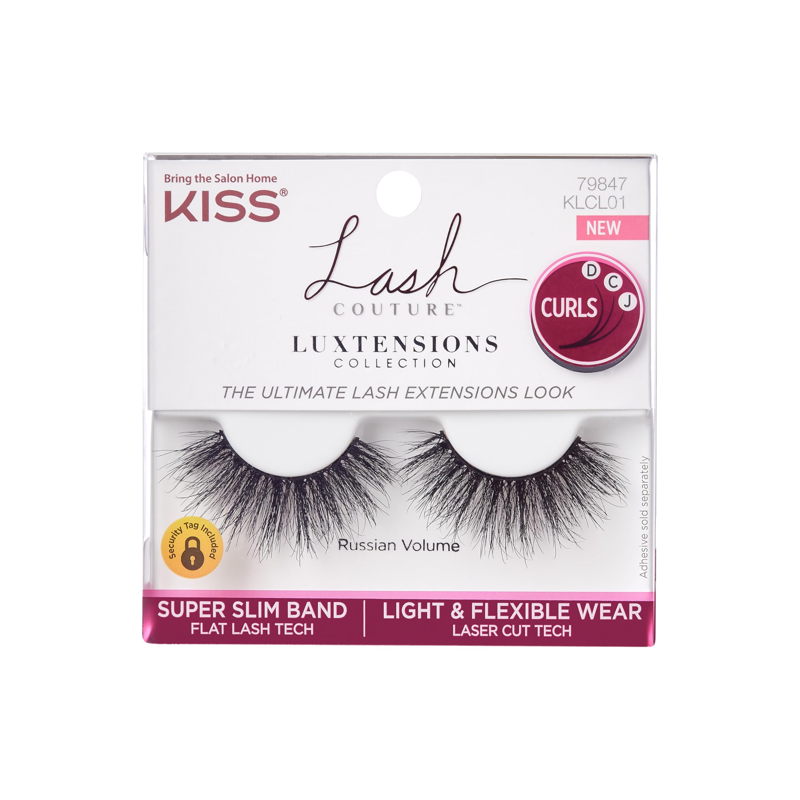 KISS Lash Couture LuXtensions - Strip 01 Russian Volume