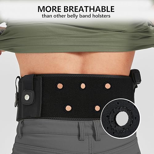 Belly Band Holster Pockets Belly Band Holster For Concealed Carry