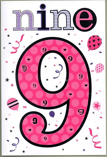 Carte D Anniversaire Pour Fille De 9 Ans Amazon Fr Fournitures De Bureau Carte D Anniversaire Pour Fille De 9 Ans Amazon Fr Fournitures De Bureau
