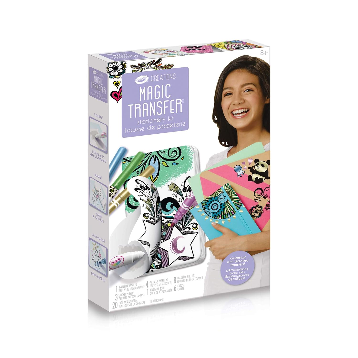 Crayola Creations Magic Transfer Stationery Set Amazon.co.uk Toys & Games