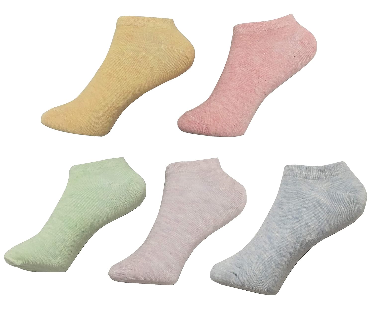 Women Ankle Socks Organic Cotton 5 Pack Set A Amazon.in Clothing