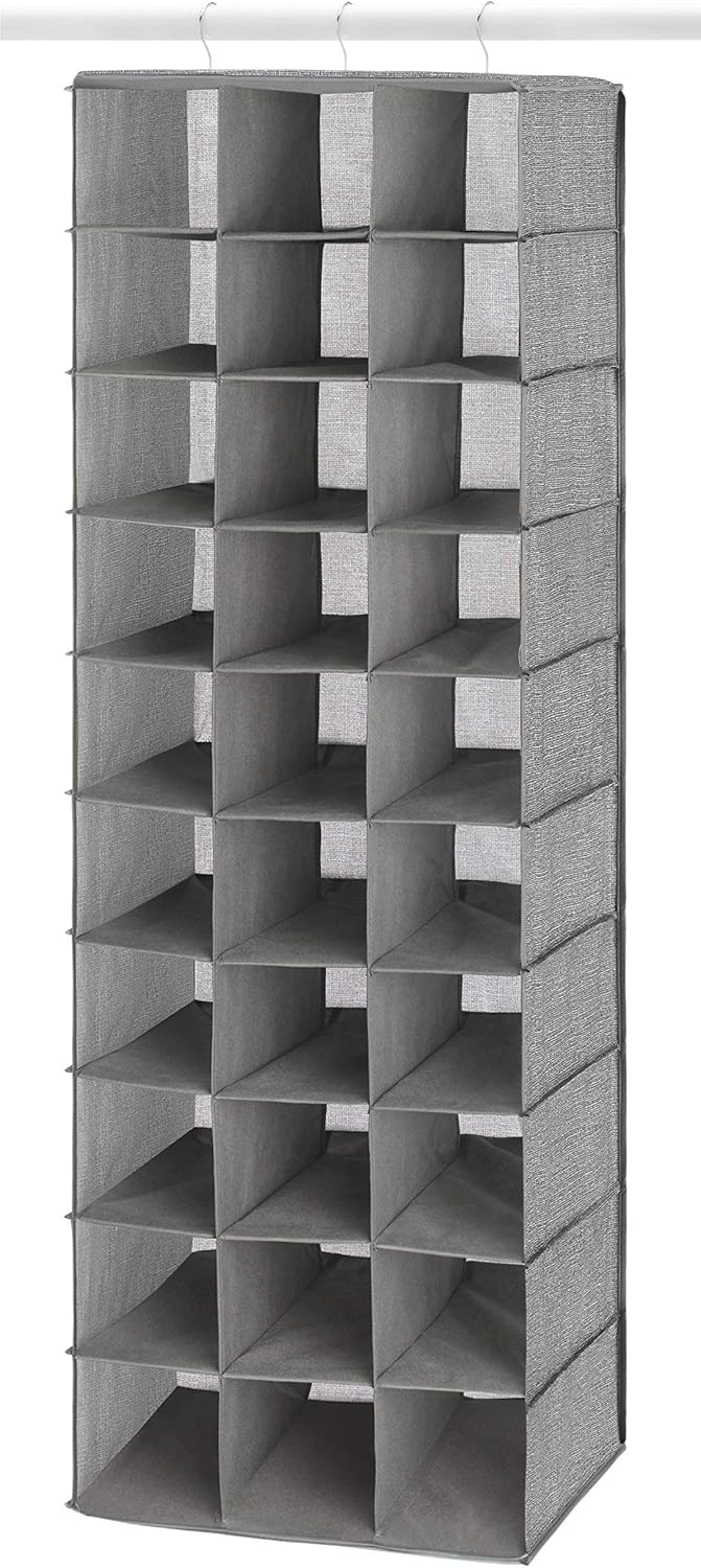 downtown branson shoe stores on Closet Organizer 30 Section Whitmor Hanging Shoe Shelves Renewed Storage Organization Home Kitchen Ilsr Org
