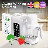 BooBoo Baby PuréePro 5 in 1 Food Maker, Steamer, Warmer, Steriliser view 5