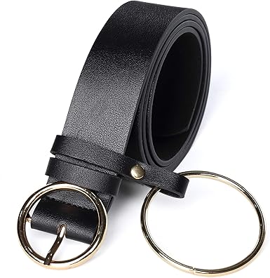soft leather waist belt