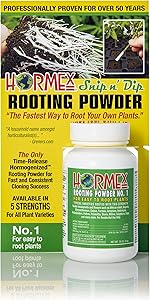 Hormex Rooting Hormone Powder #1 | for Easy to Root Plants | IBA Rooting Powder Compound for Strong & Healthy Roots
